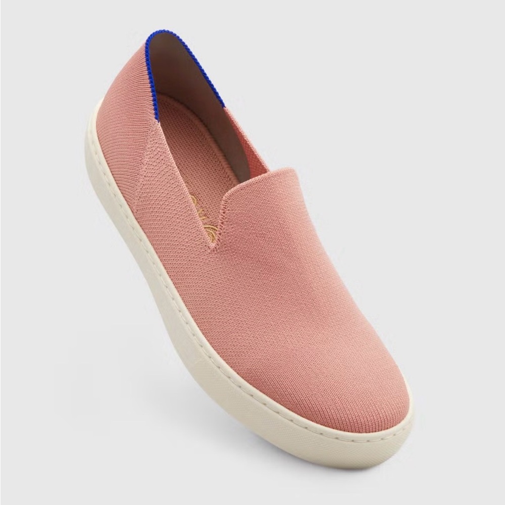 Rothy’s The Original Slip-On Sneaker – Size 7.5 – Blush Pink